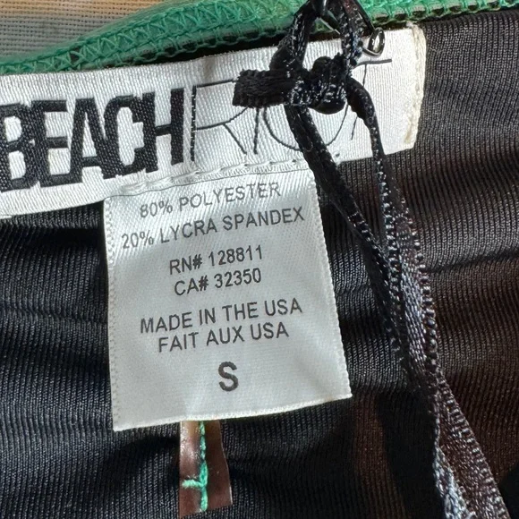 Beach Riot Women's Rose Floral String Bikini Swimsuit Bottoms Womens Small NEW - Picture 4 of 5